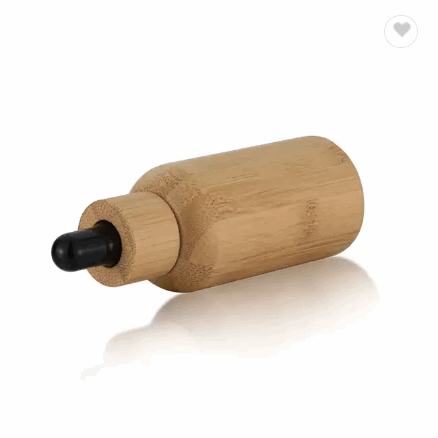 Hot Sale Unique Luxury Bamboo Dropper Bottle Eyelash Serum Essential Oil Bamboo Bottle With Dropper / 1