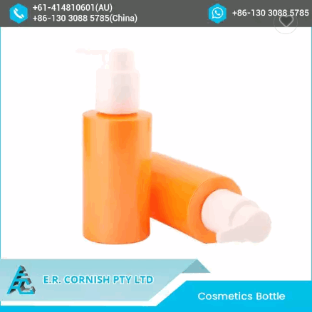 Biodegradable Packaging Empty PLA Plastic Cosmetics Bottle with Bamboo Pump / 5