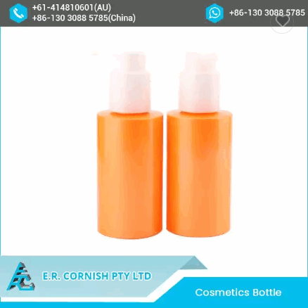 Biodegradable Packaging Empty PLA Plastic Cosmetics Bottle with Bamboo Pump / 4