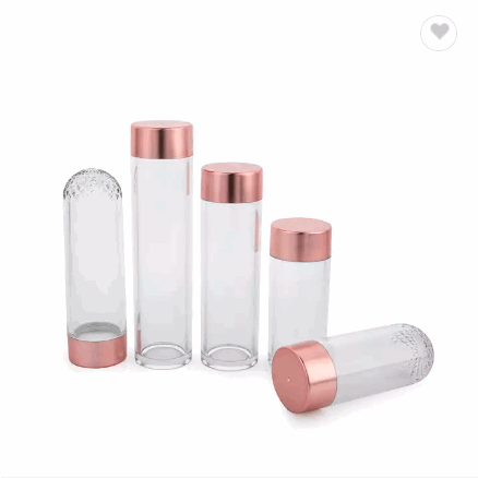 Wholesale 50ml 80ml 100ml 55ml 75ml PET plastic transparent round bottom essence capsule pill bottle / 4