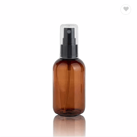 50ml 80ml Empty Pet Cosmetic Plastic hair spray bottle continuous mist pump bottle / 4