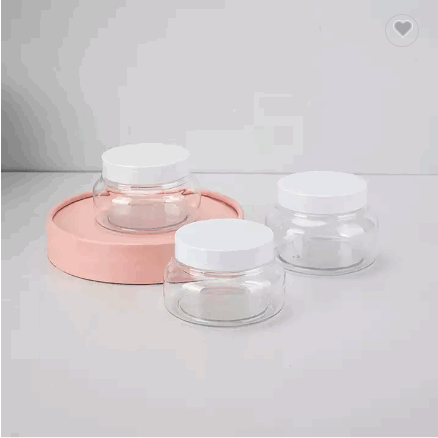 Custom Logo 5oz 8oz Body Scrub Face Hair Body Butter Jar 150g 200g 250g PET Plastic Cosmetic Jar / 6