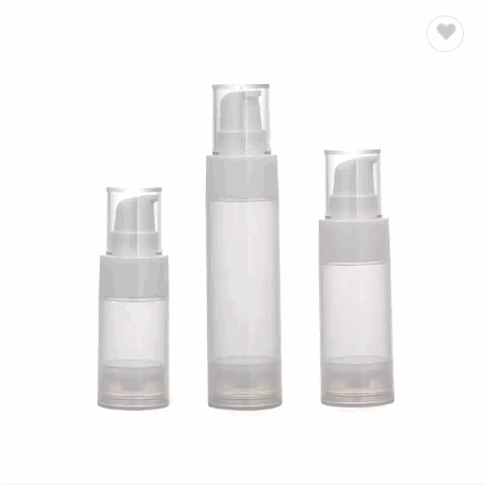 Eco Friendly Airless Bottle 20ML 30ML 50ML Plastic Pump Press Bottle Wholesale Face Lotion Pump Bott / 1