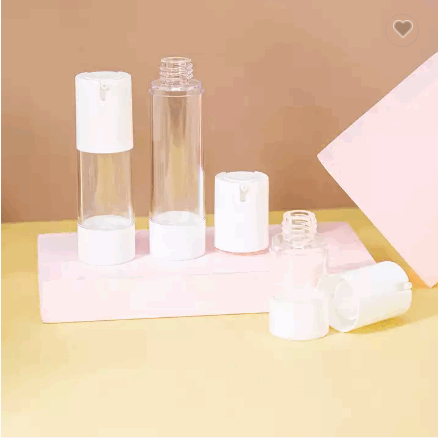Wholesale AS cosmetic airless pump serum bottle 15ml 30ml 50ml lotion bottle / 3