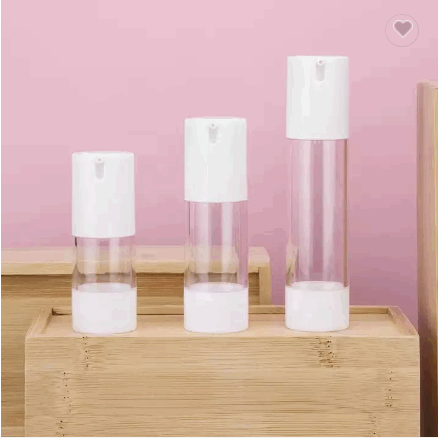 Wholesale AS cosmetic airless pump serum bottle 15ml 30ml 50ml lotion bottle / 1