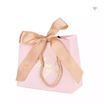 High Quality Wholesale Custom Cheap Luxury Wedding Ribbon Candy Gift Paper Favor Boxes Sweets Custom / 1