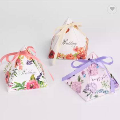 New Design White Cardboard Paper Boxes for Party Baby Shower Chocolate Cookie Packing Candy Box / 3