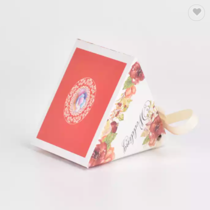 New Design White Cardboard Paper Boxes for Party Baby Shower Chocolate Cookie Packing Candy Box / 2