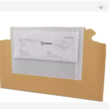 Packing List Envelopes 170*250mm Clear Self Adhesive Top Loading Waterproof Pouches for Invoices Shi / 1