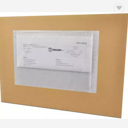 Clear Adhesive Side Loading Packing List Document Envelopes 145*180mm for Attaching Packing Slips In / 3