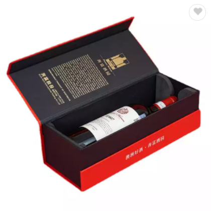 Customized Printed Wholesale large Red Wine Glass Beer Bottle Gift Paper Packaging Package Boxes / 3