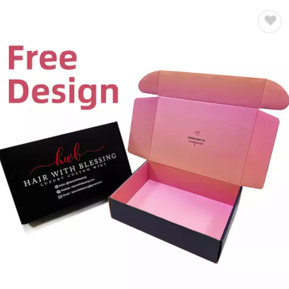 Customized Custom Mailer Box Hot sale Carton Corrugated Clothing Shipping Packaging Cosmetic Christm / 2