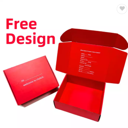 Customized Custom Mailer Box Hot sale Carton Corrugated Clothing Shipping Packaging Cosmetic Christm / 3