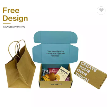 2022 Manufacturer Custom Printed Color Cardboard Mailer Shipping Postal Box Paper Packaging Corrugat / 3