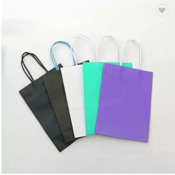HDPK China Manufacturers Custom Printing Food Eco friendly Cheap Paper Type Kraft Paper Bag / 1