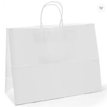 HDPK Large Handle Kraft Paper Bag Garment Packaging Bag / 1