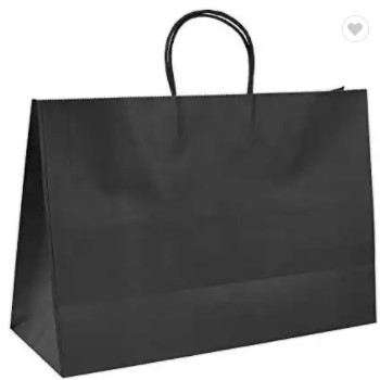 HDPK Large Handle Kraft Paper Bag Garment Packaging Bag / 2
