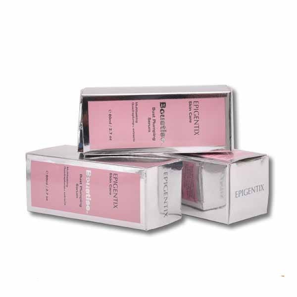 Dongguan New Products 300 gsm paper cosmetic box packaging / 1