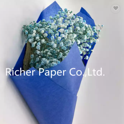 colored tissue wrapping paper recyclable 17gsm tissue paper gift wrapping paper / 3