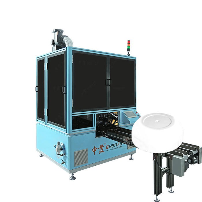 mechanical driven single color tubes screen printing machine / 3