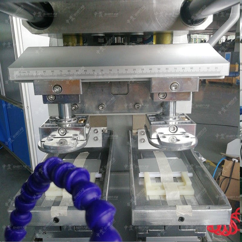 Economical 2 Color Pad Printing Machine with Shuttle Working Table / 2