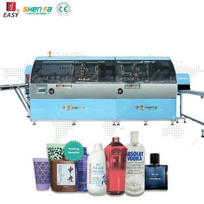 Beer Glass Bottle Automatic Screen Printing Machine