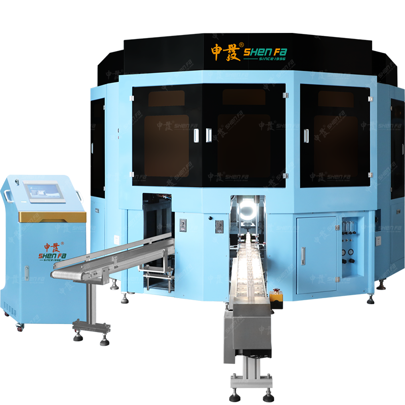 Glass bottle Six color CNC screen printing machine / 1