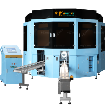 Glass bottle Six color CNC screen printing machine