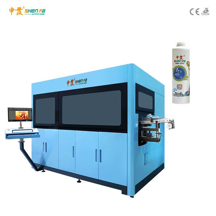 Glass Wine Bottle Screen Printer Silk Screen Printing Machine for Vodka / 2