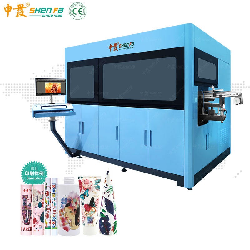 Glass Wine Bottle Screen Printer Silk Screen Printing Machine for Vodka / 3