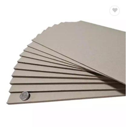Cheap Factory Price Sheets Thick Gray Cardboard Insoles Shoes Grey Paperboard grey board / 1