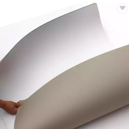 Factory supplier white cardboard in roll cardboard sheet white 2mm gray white cardboard sheet / 2