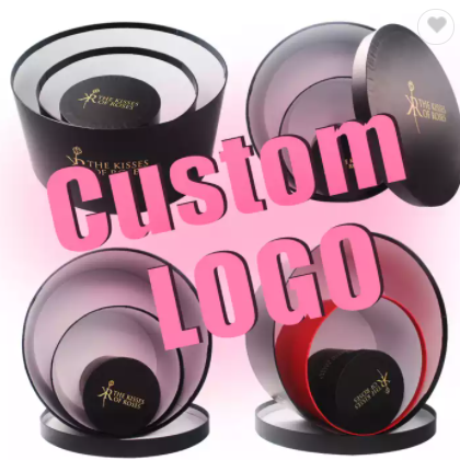 China Custom Luxury Opening rigid Flower Packaging Square Box Box for Fresh Rose Valentines / 2