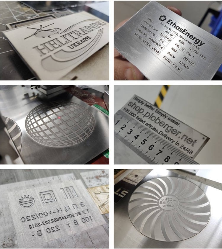 Jpt 30W 50W 60W 100W mopa fiber laser marking machine for metal deep engraving on SS steel copper al / 3