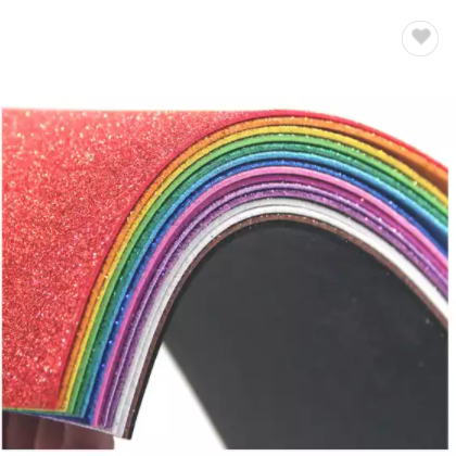 Custom Cutting Printed Glitter EVA Foam Board For Gift Box / 1