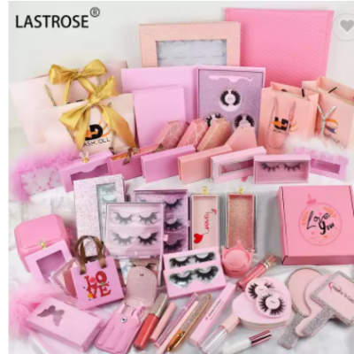 Lastrose 2022 New Eyelash Boxes Wholesale Beautiful Packaging, Fashion Magnetic Eyelash Boxes Privat