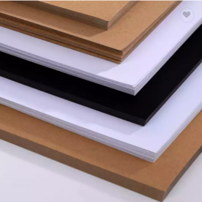 400g 300g 250g A3 A4 Sheet Cardboard Craft Drawing Art White Black Brown Kraft Paper For Laser & Ink