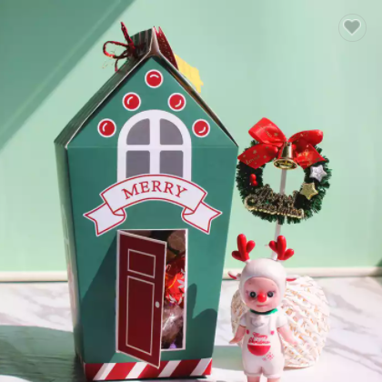 2022 New Year Party Candy Cookie Packaging Bag Merry Christmas Self-sealing Paper Gift Bags with Han / 3