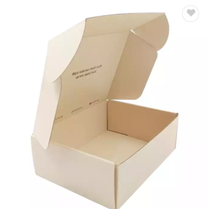 Clothes packaging corrugated mailer box custom design shipping boxes custom logo / 1