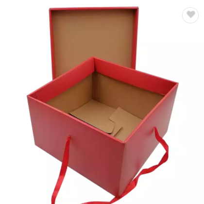Snack toys packaging present box cube shipping corrugated folding box / 2