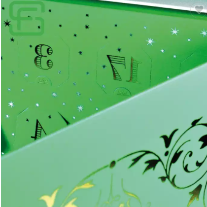 Handmade beautiful Chocolate Tea Luxury Packaging Gift Paper Boxes packaging custom gold foil / 3