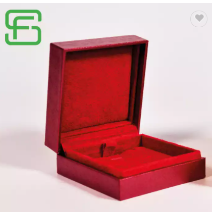 Luxury Plastic Jewelry Packaging box with velvet insert Popular High Quality Packing Box Jewelry / 3