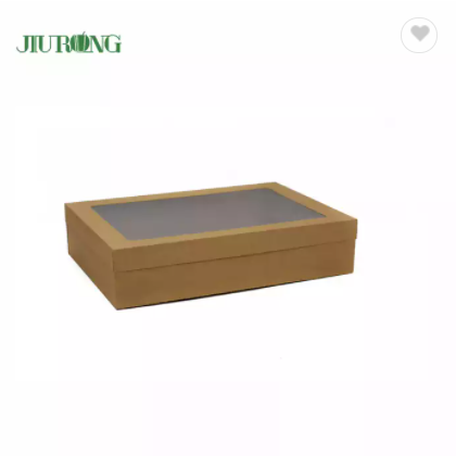 Biodegradable Candy Donuts Packaging Container Cupcake Takoyaki Paper Box for Macaron Pastry / 2