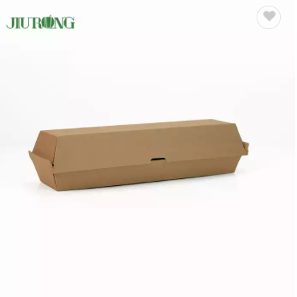 Host Sales Environmentally Friendly Degradable Custom Recyclable Paper Box for Hot Dog / 3