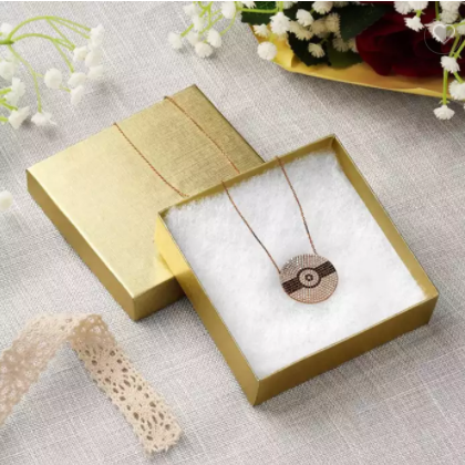 Cheap Solid Color FSC Environmentally Friendly Cardboard Kraft Paper Packaging Gift Box / 3