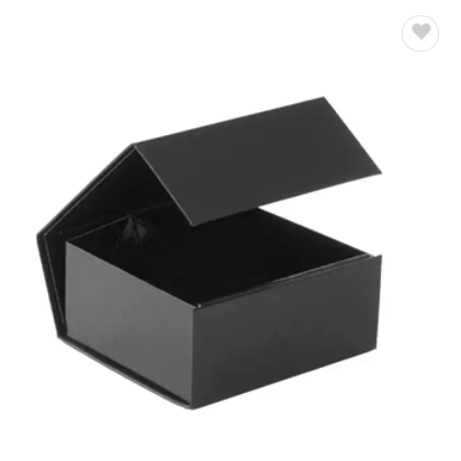 Solid Color Large Magnetic Gift Box Flat Pack Self Assemble Box / 3