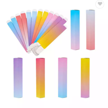 Silver White Empty Lip Gloss Boxes Rectangle Lipstick Perfume Essential Oil Spray Bottle Packaging B / 3