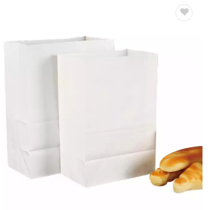 Custom Takeaway Brown Bolsas De Pan Kraft Food Packaging Bakery Bread Paper Bag For Food Takeaway / 2