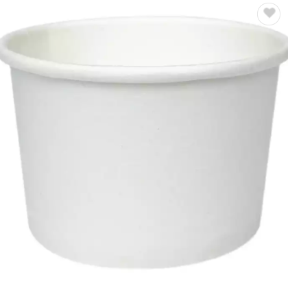 Eco Friendly Ice Cream Paper Cups Custom Print Biodegradable Ice Cream Cups / 2