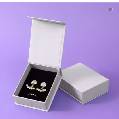 OEM Printed book shaped white boxes Ring Earring magnet Eyewrear shoe storage hand decoration watch  / 3